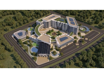 0062 - Hospital - Medical Building - 2Ds Plans - 3Ds Files 3D model