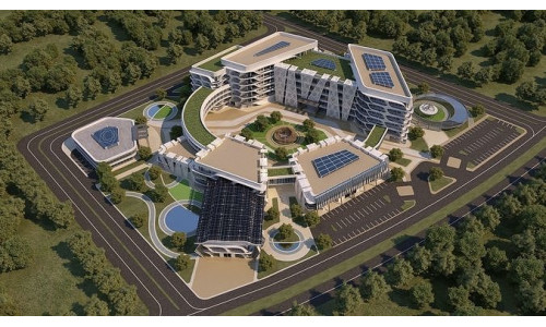 0062 - Hospital - Medical Building - 2Ds Plans - 3Ds Files 3D model