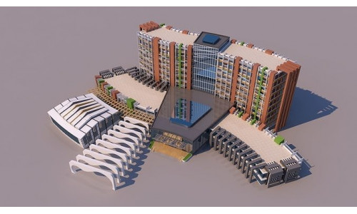 0139 - Financial Center Building 3D model