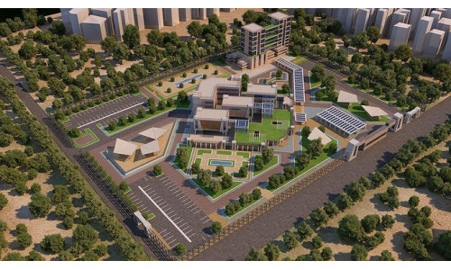 0145 - Research Center Architecture Project-2D Drawings-3D Files 3D model