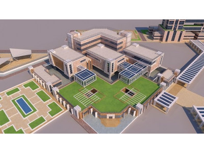 0146 - Research Center Building 3D model