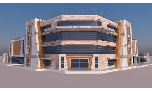 0147 - Modern Building 3D model