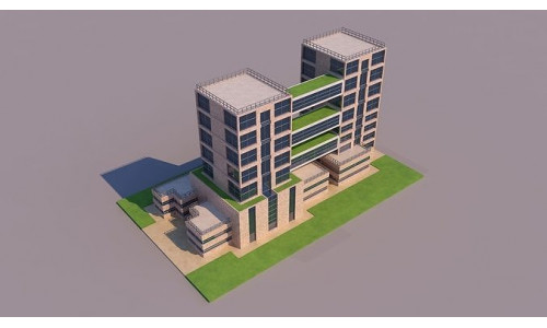 0148 - Modern Building 3D model