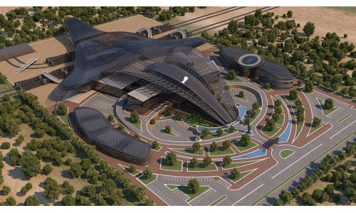 0154 - Train Station Architecture Project - 2D Drawings-3D Files 3D model