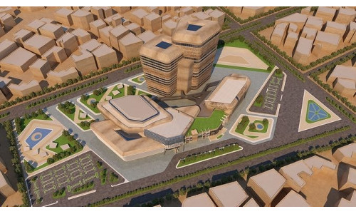 0158 - Architecture Complex Project 3D model