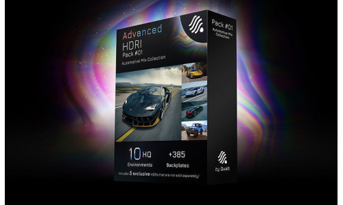 10 HDRIs - Automotive - Mix - Pack 01 Texture