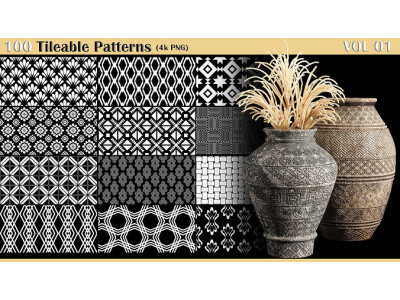 100 Tileable Patterns - Vol 01 Texture