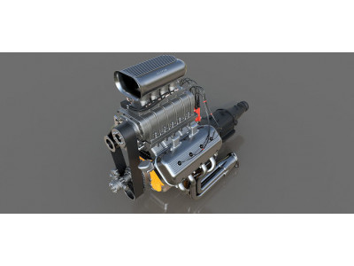 1st gen HEMI 3D model