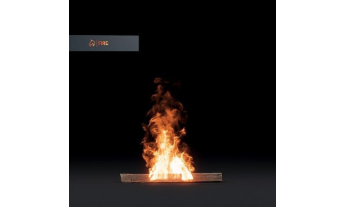 3D Fire 3D model