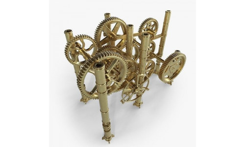 3D Gear Mechanism 3D model