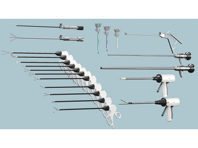 3D Laparoscopic Instruments Set 3D model