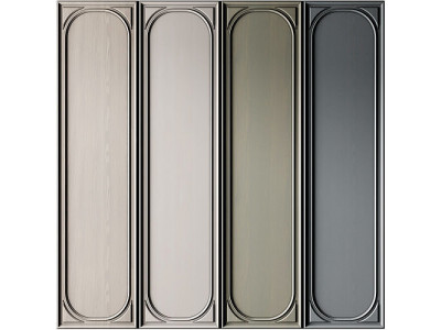 3d panel 001-4color 3D model