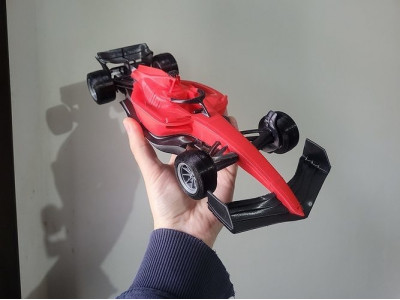 3D Printable 2022 F1-75 FORMULA ONE CAR 3D print model