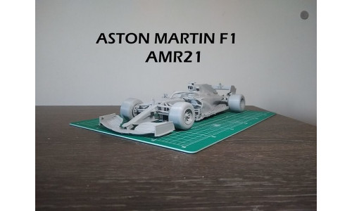 3D PRINTABLE ASTON MARTIN F1 CAR 3D print model