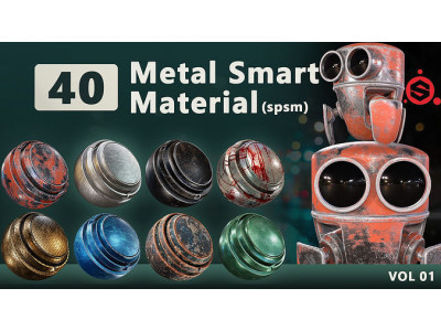 40 Metal Smart Material Texture