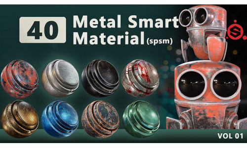 40 Metal Smart Material Texture