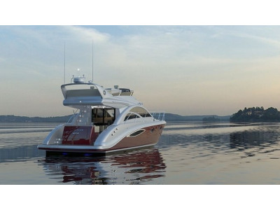43 Foot Flybridge Motor Yacht 3D model
