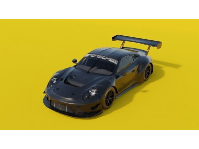 911 GT3 R 3D model