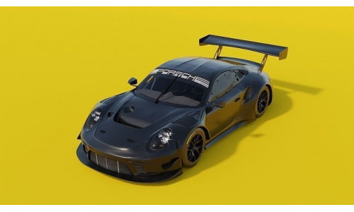 911 GT3 R 3D model