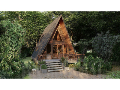 A - Frame tiny house   3D model