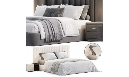 Aber Bed 3D model