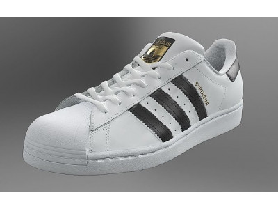 Adidas Superstar sneaker Low-poly 3D model