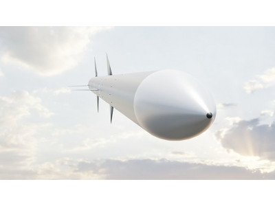 AIM-120A AMRAAM 3D Model Low-poly 3D model