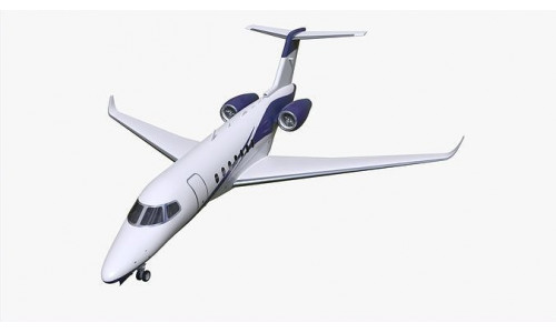 Aircraft Cessna Citation Longitude 3D model