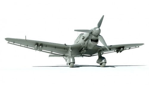Airplane Junkers Ju 87 for Print 3D print model