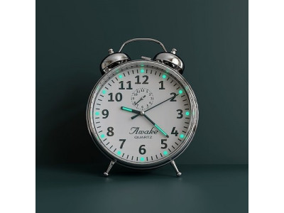 Alarm clock with  illumination 3D model