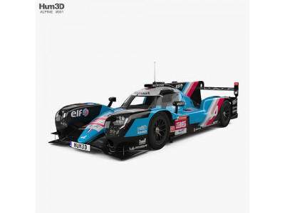 Alpine A480 2022 3D model