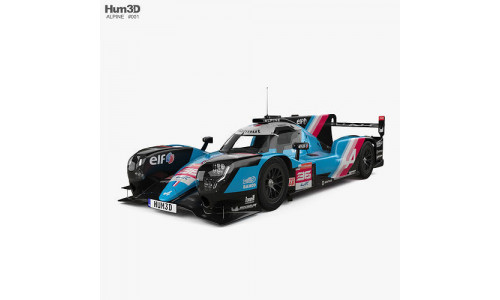Alpine A480 2022 3D model