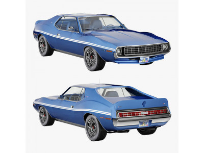 AMC AMX SST-1972 3D model