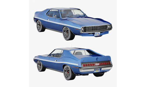 AMC AMX SST-1972 3D model