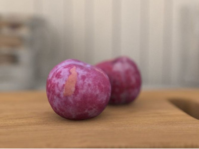 Ameixa - Plum - 8K  3D model