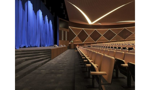 modern hall Low-poly 3D model