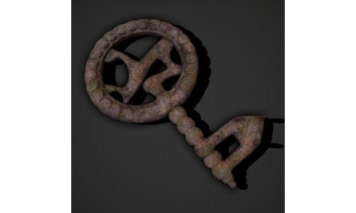 Ancient Medieval Key 3D model