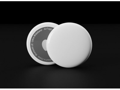 Apple AirTags in Official Design Low-poly 3D model