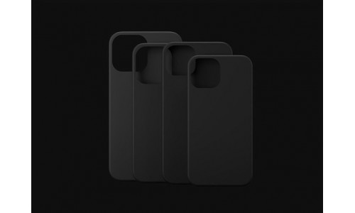 Apple Cases of iPhone 13 All Models in Official Dimensions Low-poly 3D model