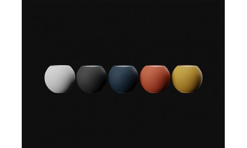 Apple HomePod Mini 2021 in Official Colors Low-poly 3D model