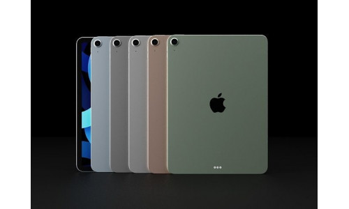 Apple iPad Air 4 In All Official Colors Low-poly 3D model