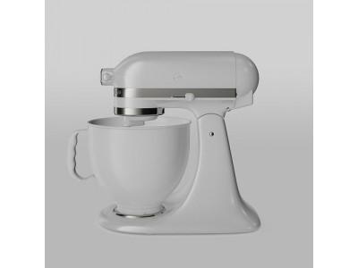 Artisan Stand Mixer Frosted Glass Bowl Low-poly 3D model