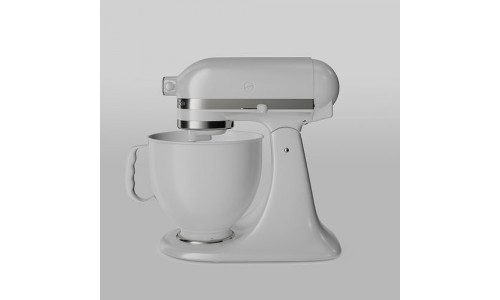 Artisan Stand Mixer Frosted Glass Bowl Low-poly 3D model