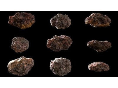 ASTEROID PACK 3D model