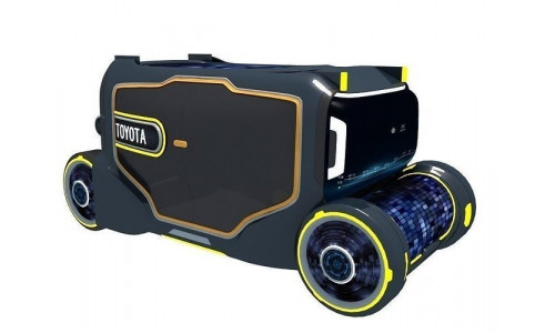 Autonomous vehicle 3D model