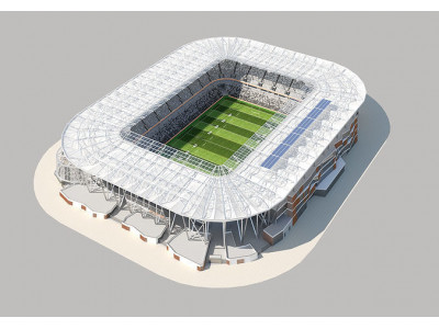 Bankwest stadium 3D model