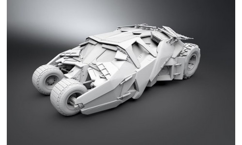 Batmobile Tumbler scale model 3D print model