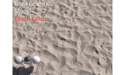 Beach Sand  Scan 3D model