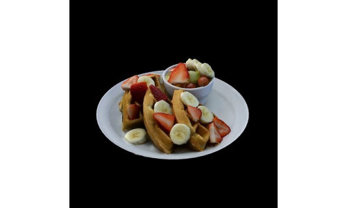 BELGIAN WAFFLE Low-poly 3D model