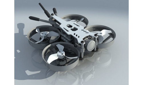 Bionic dragonfly four-axis Quadcopter UAV aircraft 3D model